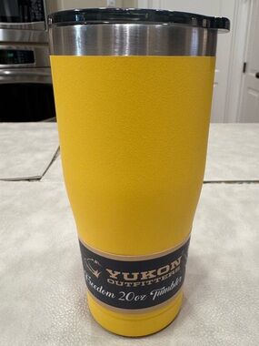 Yukon Outfitters Yellow Freedom 20 oz Tumbler